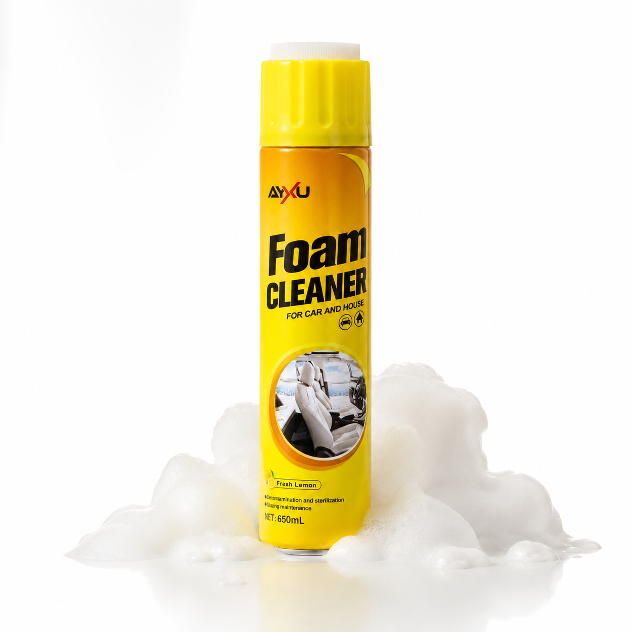 2.0 Foam Cleaner™ – Nettoyant Mousse Multifonction Pour Intérieur Voiture