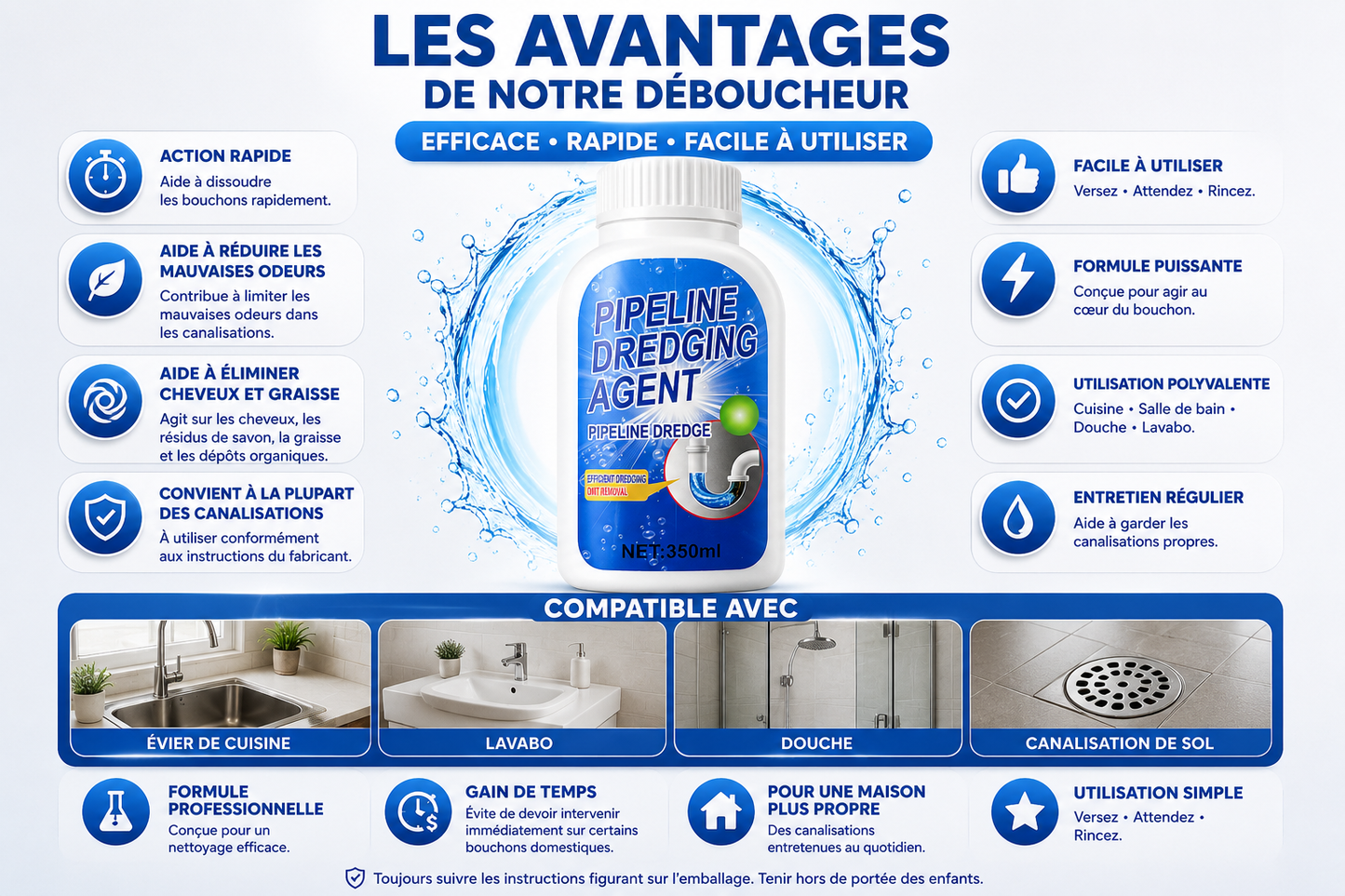 Déboucheur Canalisations Pro
