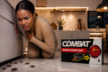 Combat™ – Appâts Anti-Cafards Professionnels (12 Pièges)