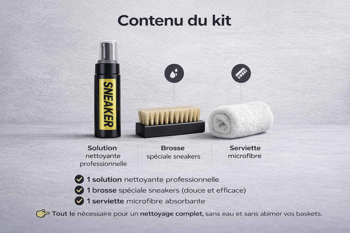 Kit Nettoyage Sneakers Pro – Des Sneakers Comme Neuves, Sans Effort