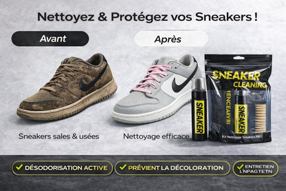 Kit Nettoyage Sneakers Pro – Des Sneakers Comme Neuves, Sans Effort